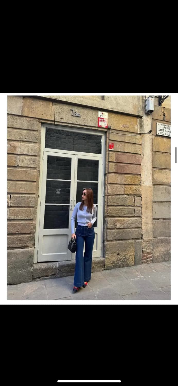 MEMO OFFICIAL 콘 시리즈 블루 에어 판타롱  코스모 상품이미지2