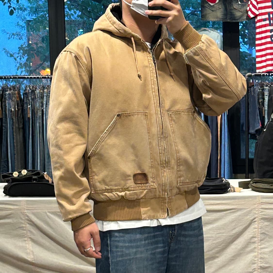 XL) BIG SMITH USA 덕캔버스 워크웨어 액티브 자켓 워크 자켓 상품이미지9