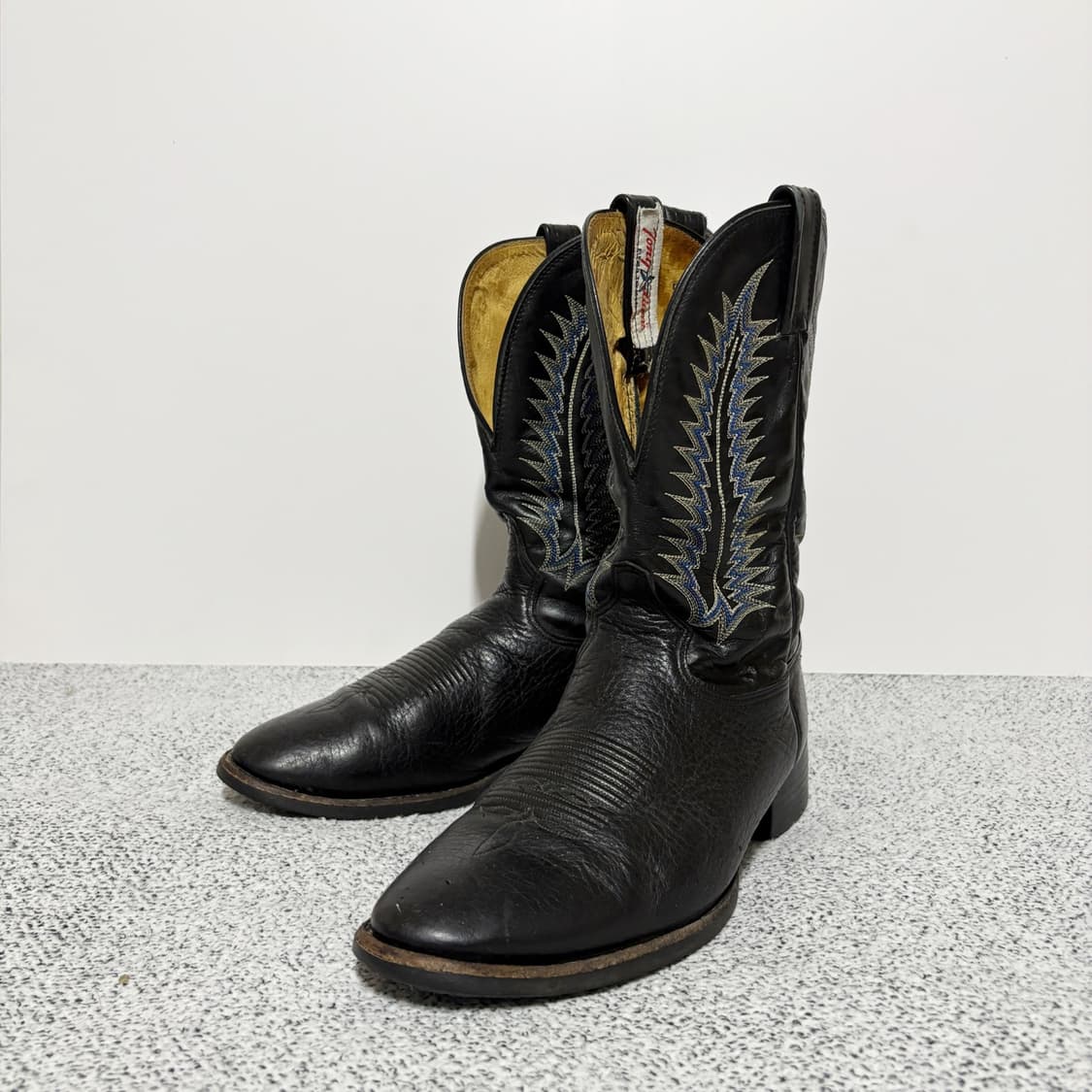 토니 라마 빈티지 웨스턴 카우보이 부츠 Made in USA 상품이미지1