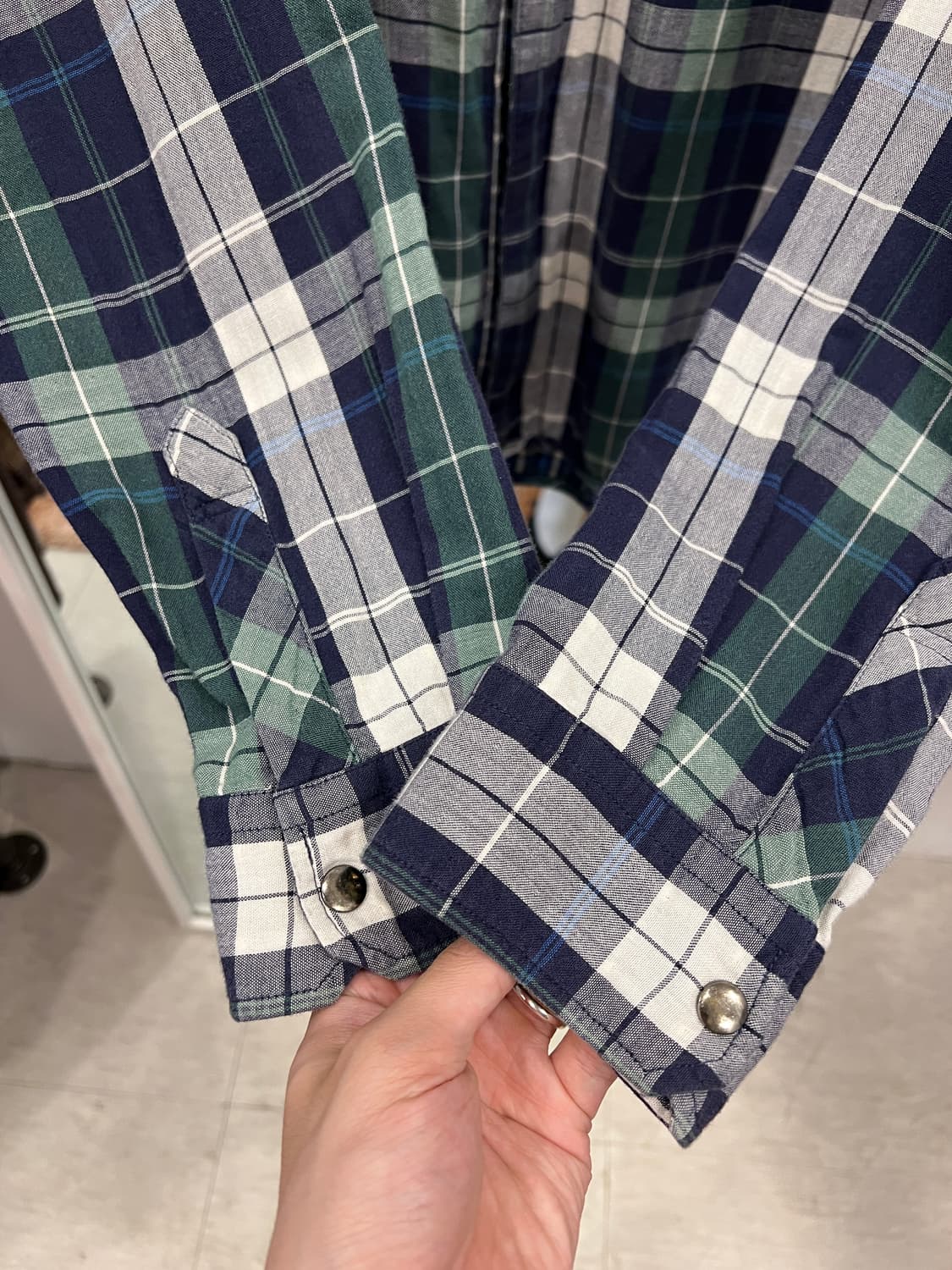 Lacoste 라코스테 타탄체크 후드 집업 자켓 상품이미지3