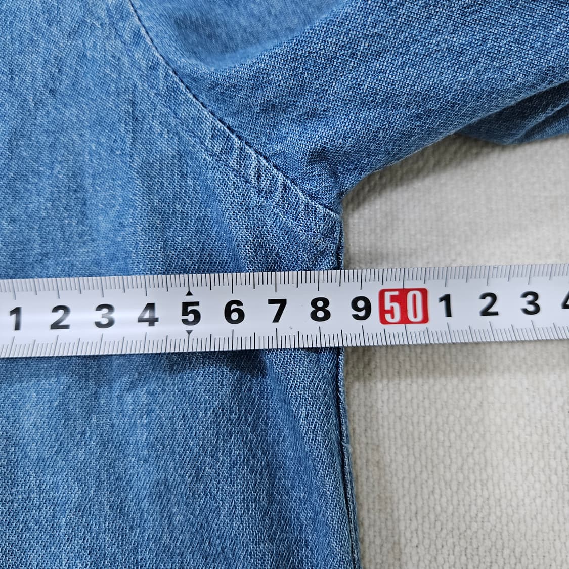 F 임블리 카라 데님 셔츠 0316Y 상품이미지5