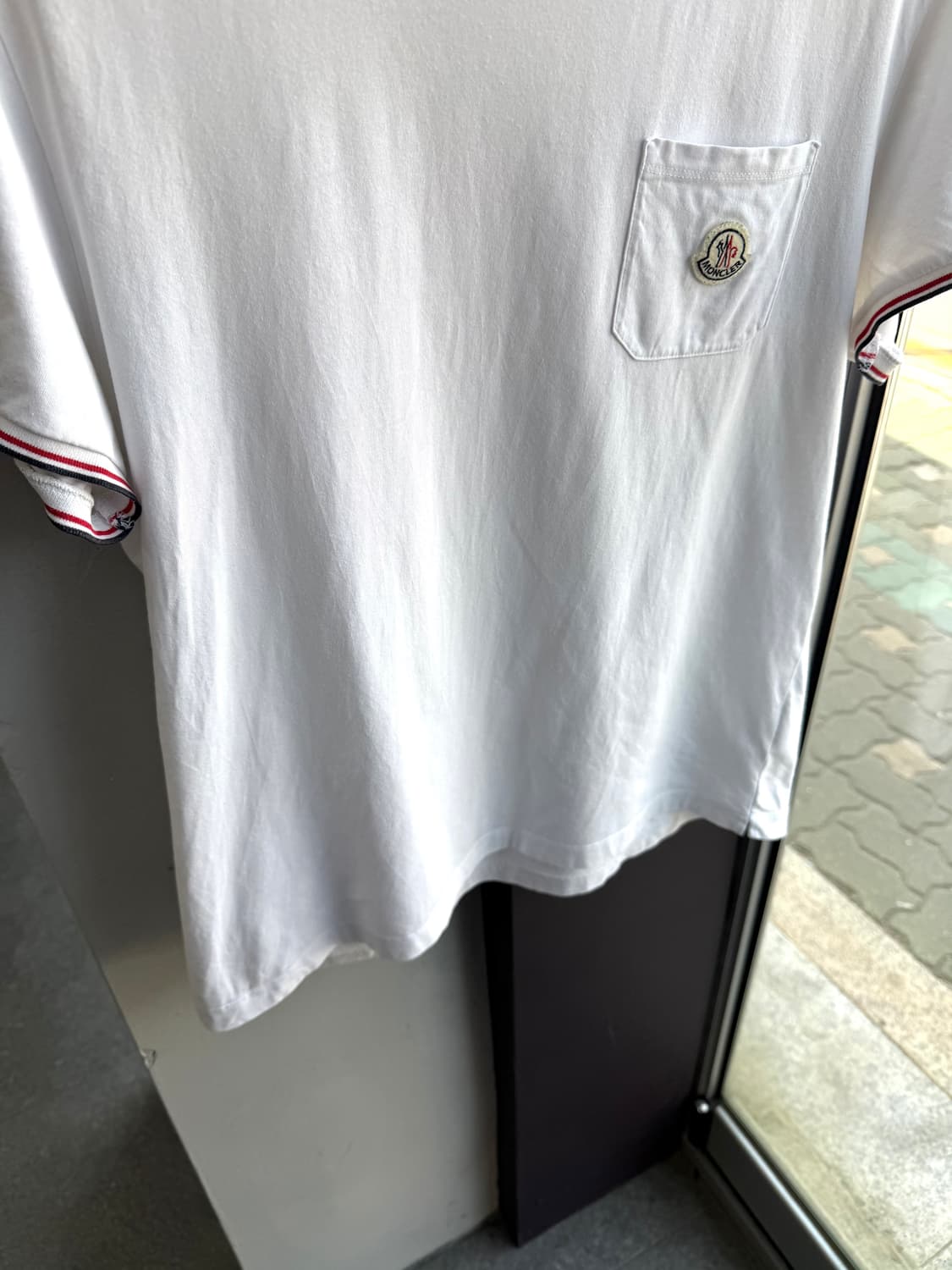 .XL/ 몽클레어 포켓 와펜 반팔 티셔츠 상품이미지5