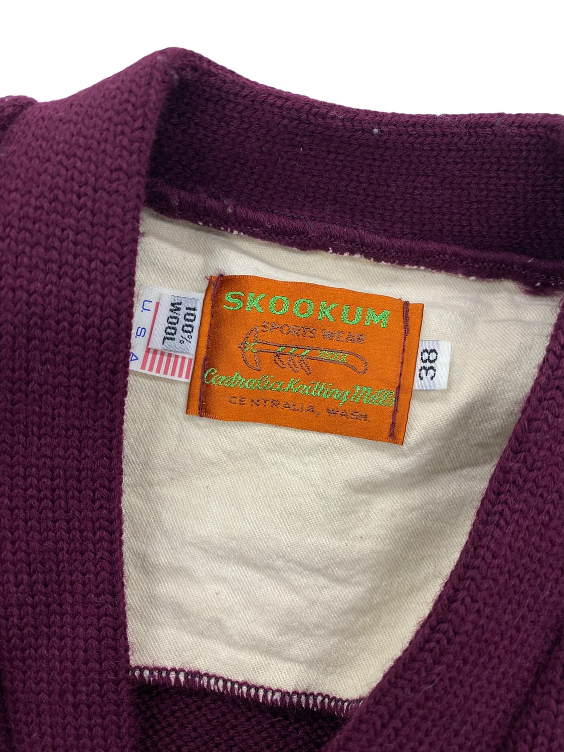 70‘s Skookum 가디건 자켓 상품이미지4