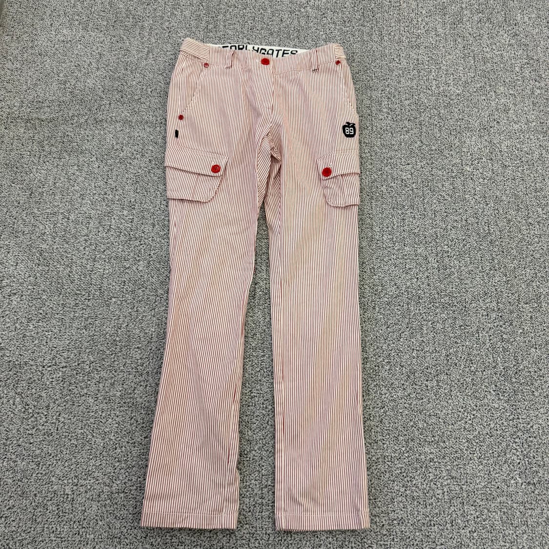 0 파리게이츠 여성 골프스트라이프 바지 0126H2 상품이미지1