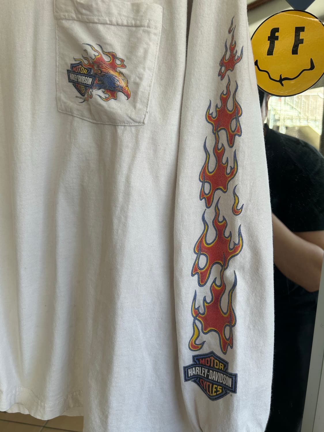 00’s 할리데이비슨 플레임롱슬리브 상품이미지4