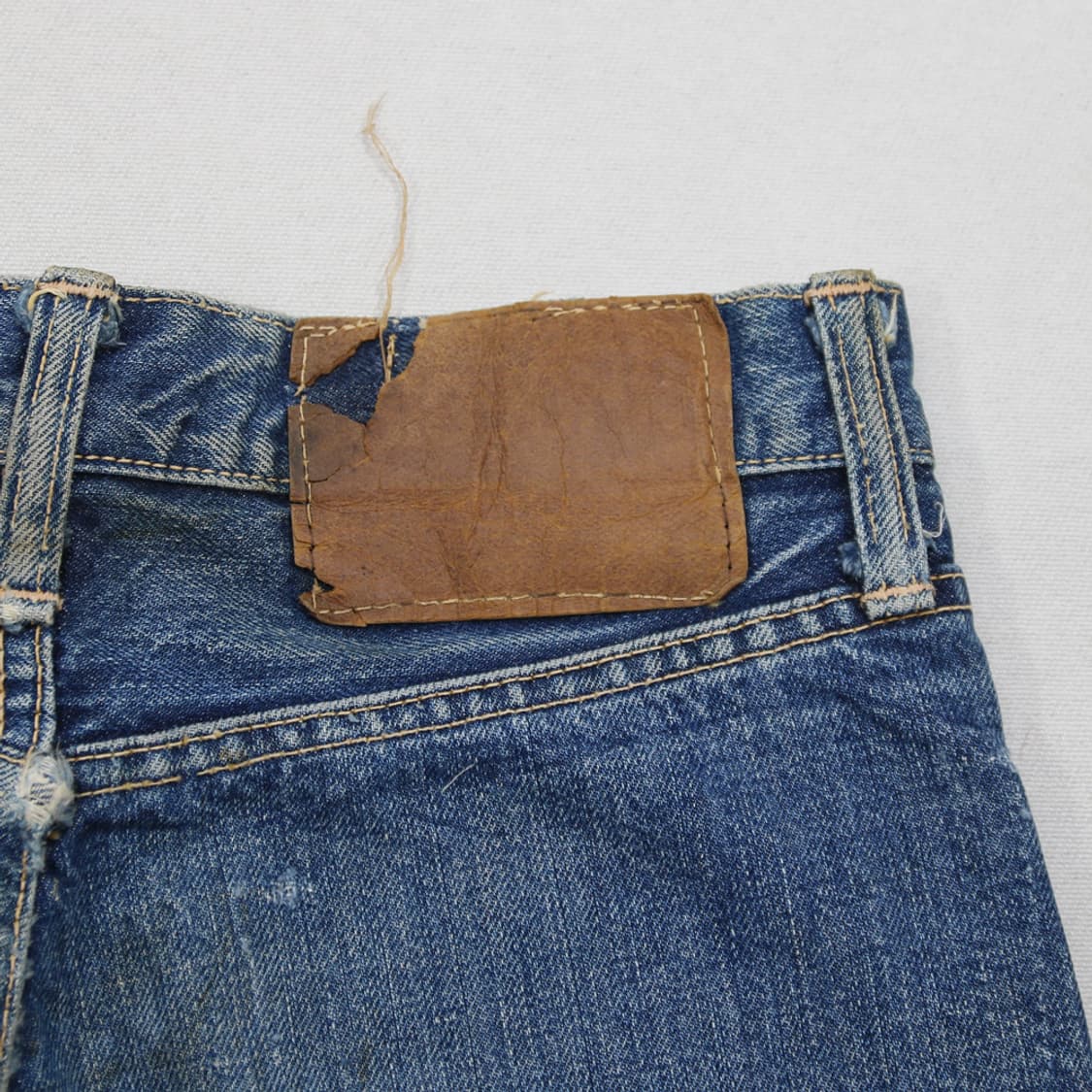 70's BIG JOHN 인디고 부츠컷 진 (여성용 26.5) 상품이미지9