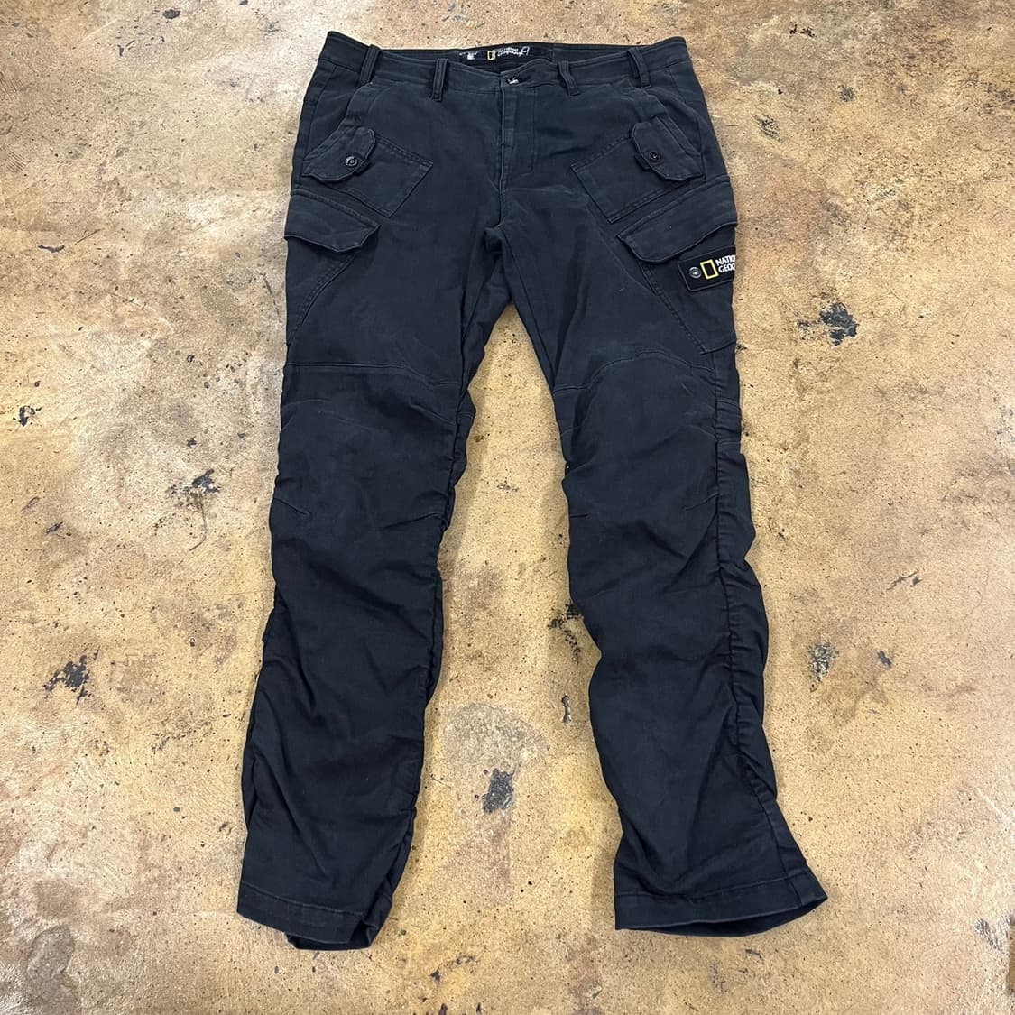 [정품/91] 내셔널지오그래픽 블랙 카고 바지 b18 상품이미지2