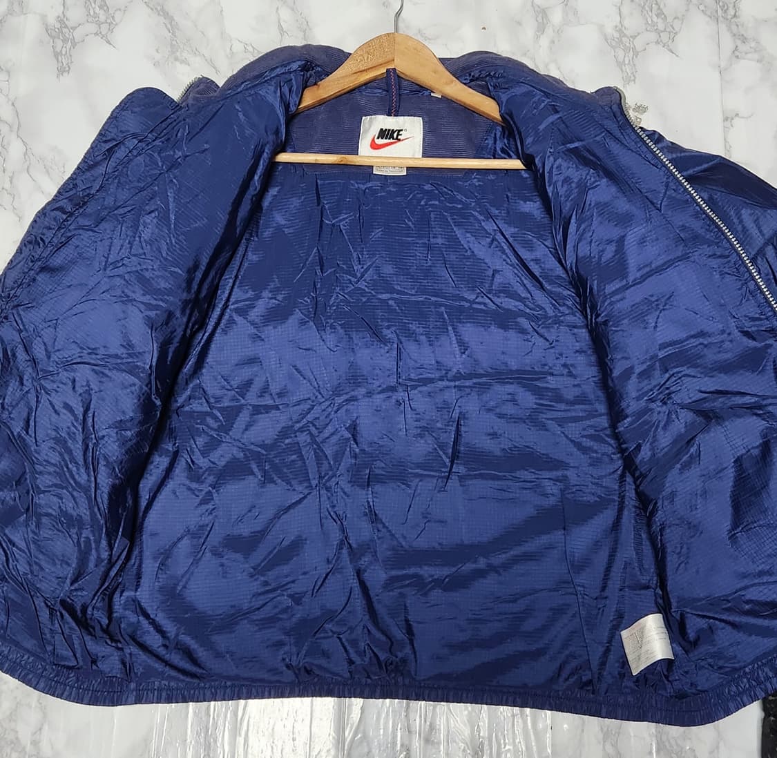 나이키 빅로고 올드르쿨 90s 숏 패딩 점퍼 자켓 상품이미지7