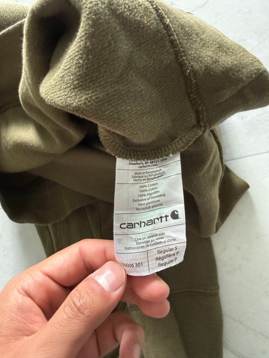 (S) 칼하트 라이딩 맨투맨 상품이미지4