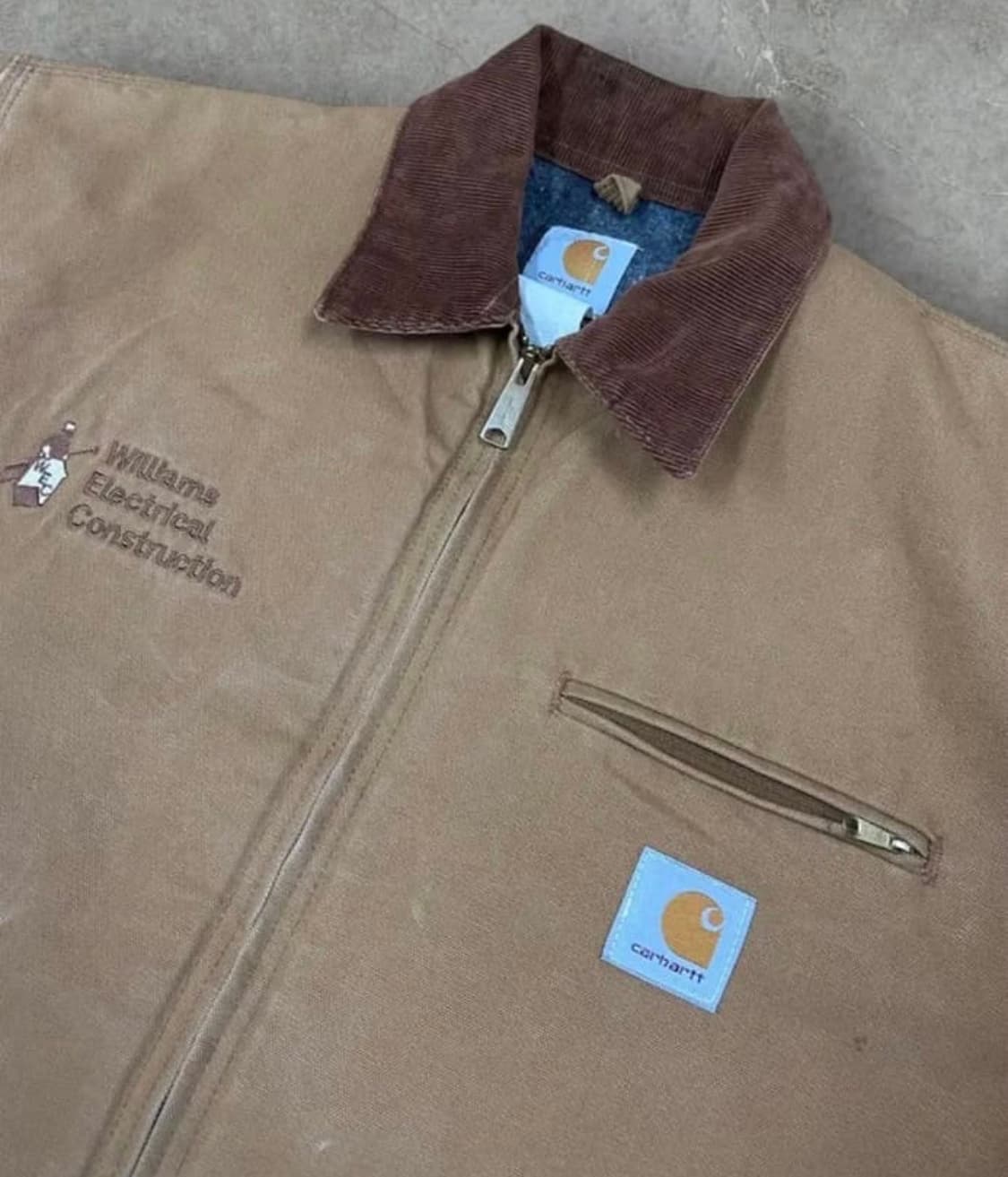 칼하트 디트로이트 자켓 jo1 46사이즈 브라운 상품이미지3