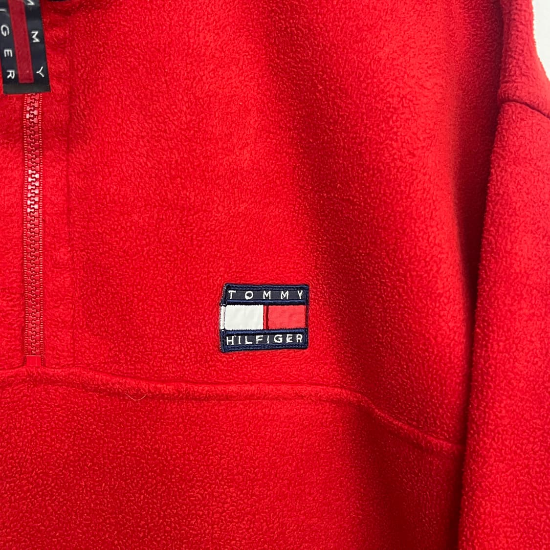00’s 타미 힐피거 플리스 쿼터집업 상품이미지3