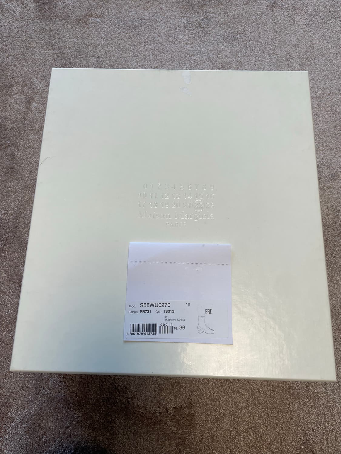 메종 마르지엘라 타비 삭스 부츠 36사이즈 상품이미지9