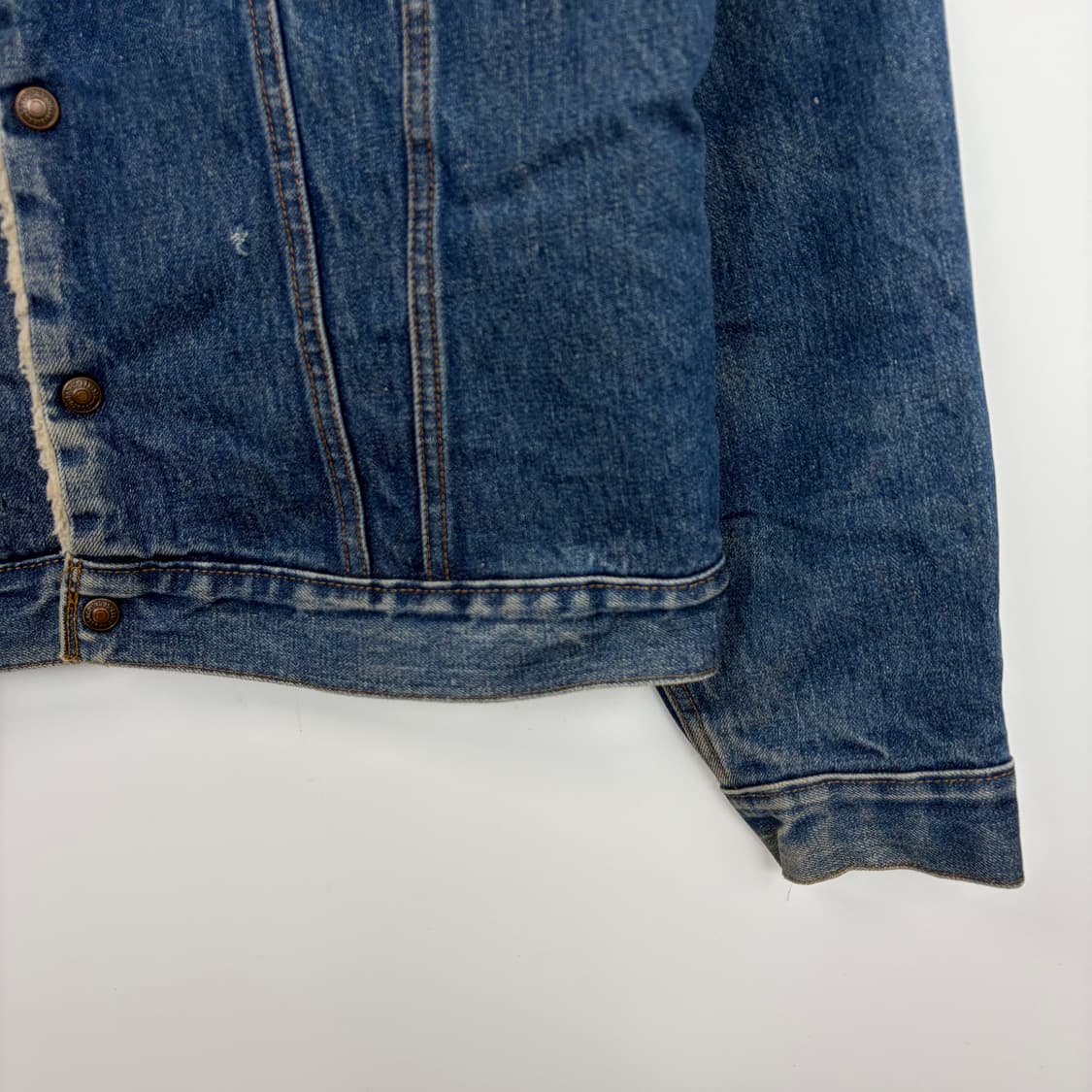 70s 리바이스 데님 셰르파 쉐르파 트러커 자켓 상품이미지6