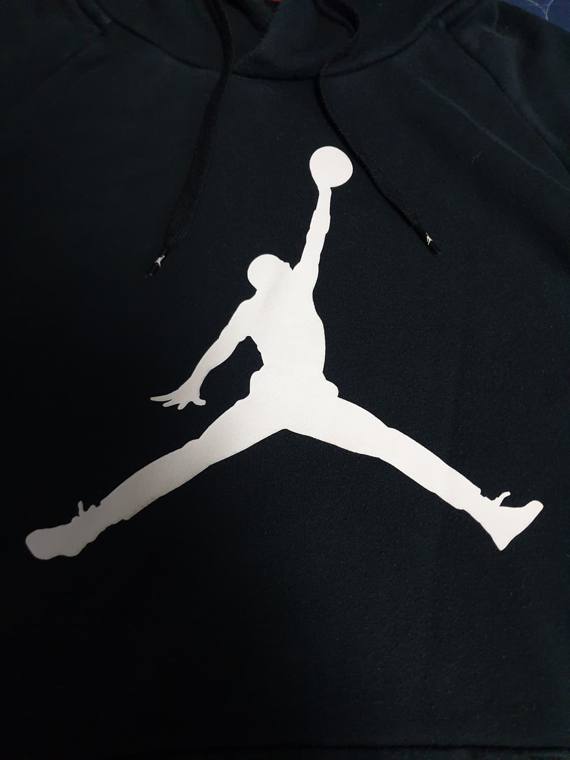 나이키 조던 점프맨 로고 기모 후드티 블랙 (M) 상품이미지2