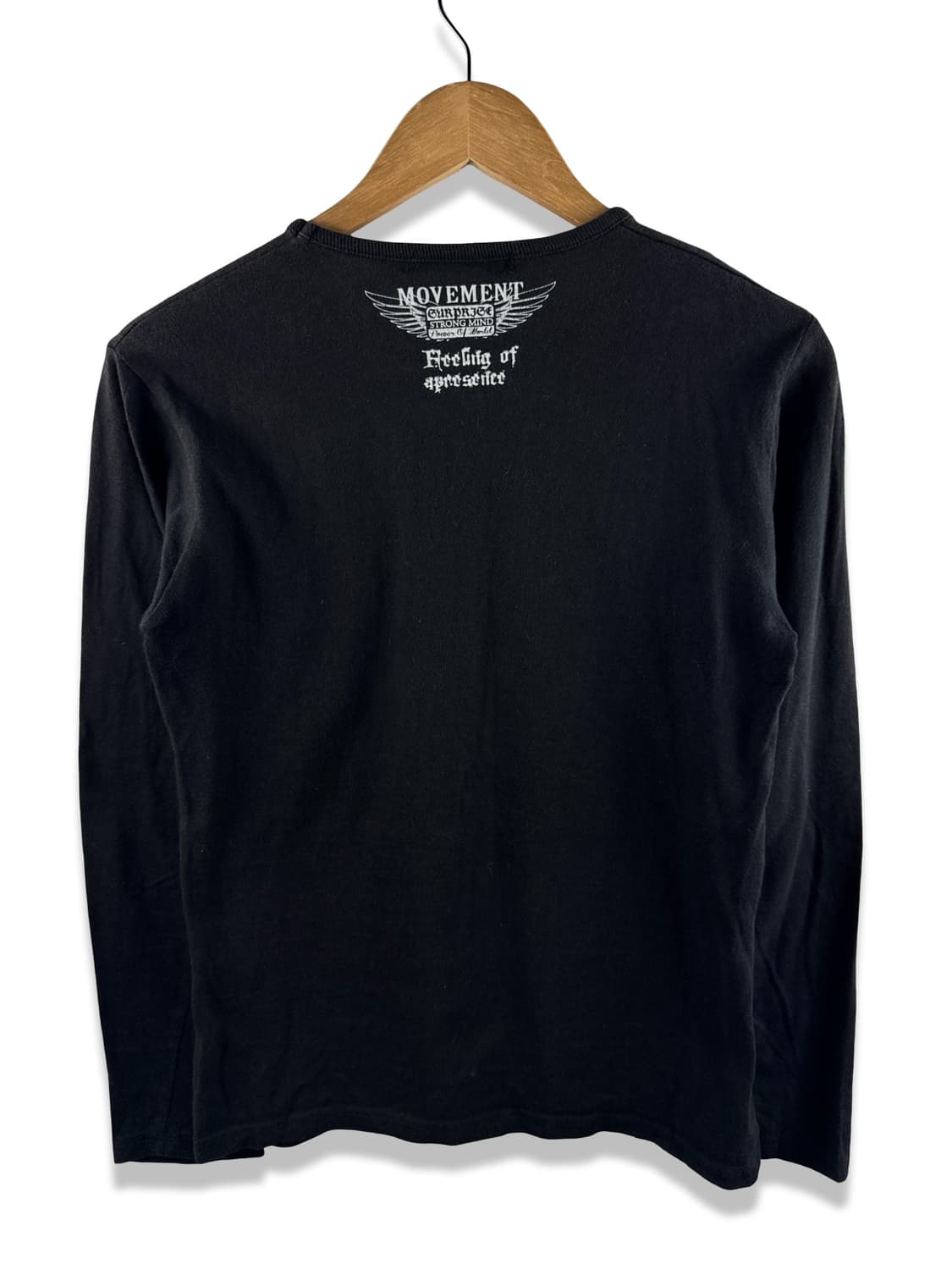 JPN 펑크 크로스 레터링 롱슬리브2586 상품이미지2