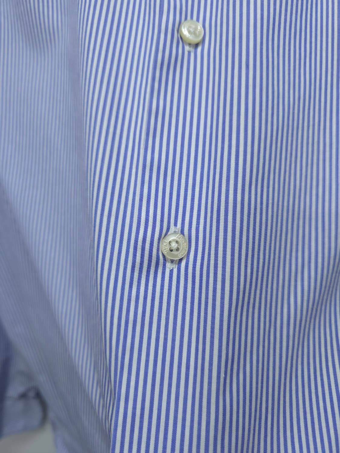 마시모두띠 남성 스트라이프 셔츠 (이지아이언 / 105~110사이즈) 상품이미지6