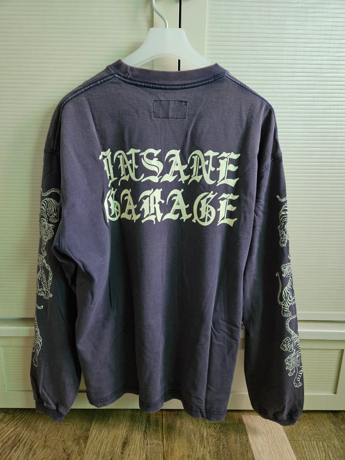 [2] INSANE GARAGE 긴팔 티셔츠 퍼플 상품이미지1