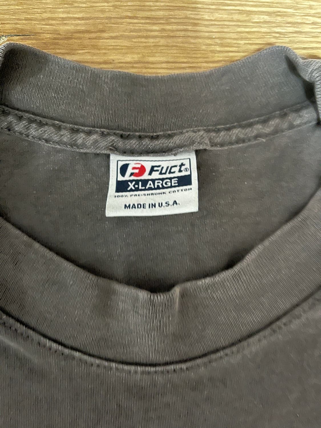 fuct 오발 티셔츠 xl 상품이미지2