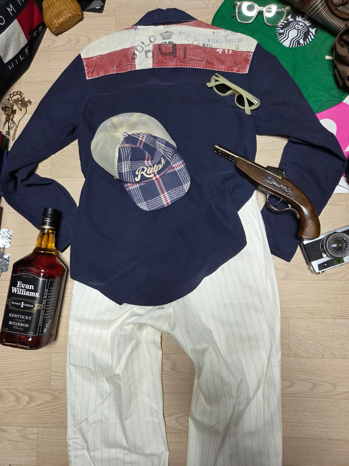 POLO RALPH LAUREN 셔츠 남방 네이비 포켓 상품이미지2