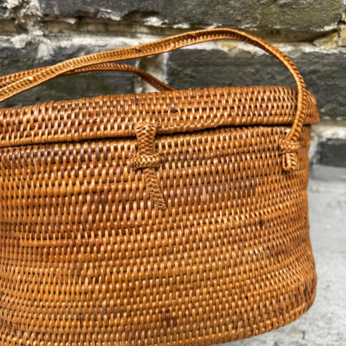 빈티지 라탄백 상품이미지4