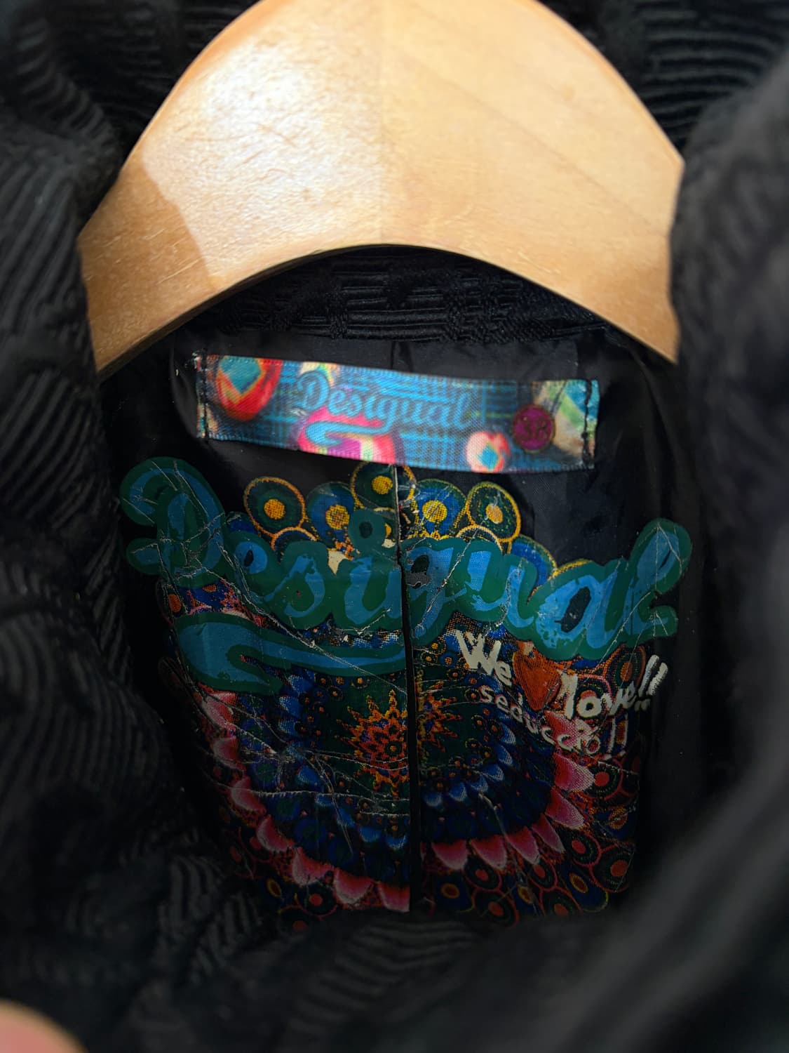 DESIGUAL jacquard long jacket    상품이미지7