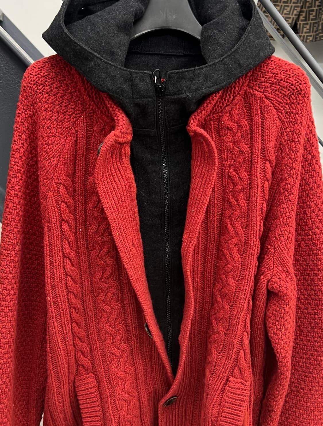 CP컴퍼니 보카시 울 니트 후드자켓  상품이미지3