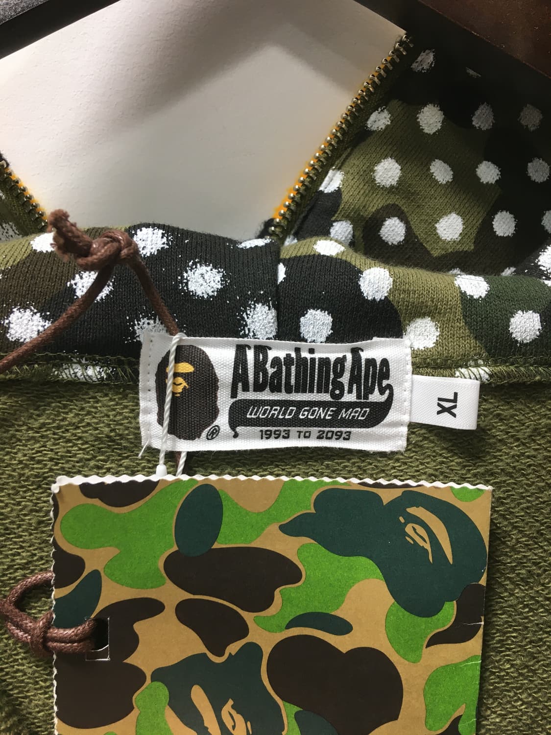 베이프 카무플라주 후드집업 상품이미지7