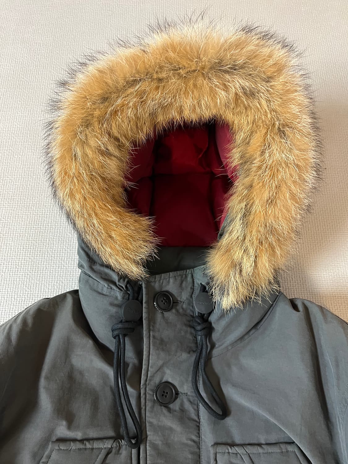 무료배송 - 펜필드 소닉 후삭 코요태 후드 다운 패딩 점퍼 XL 상품이미지3