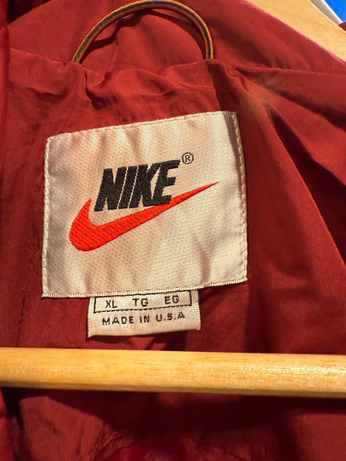 나이키 레드 아노락 상품이미지2