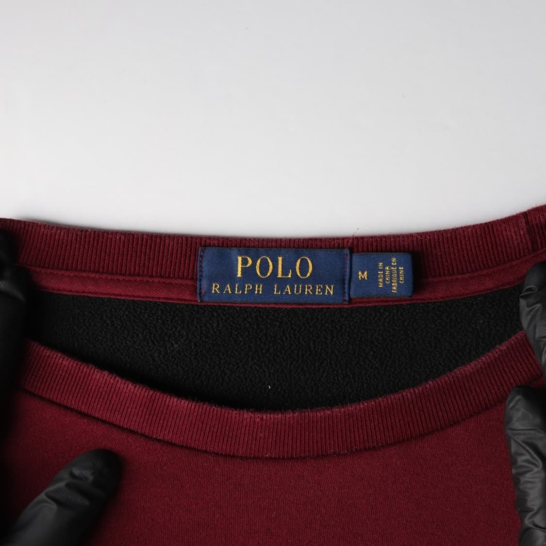 폴로 랄프로렌 더블니트 맨투맨 M 상품이미지5