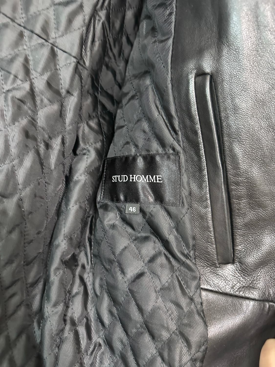 Stud Homme 소가죽 자켓 상품이미지2