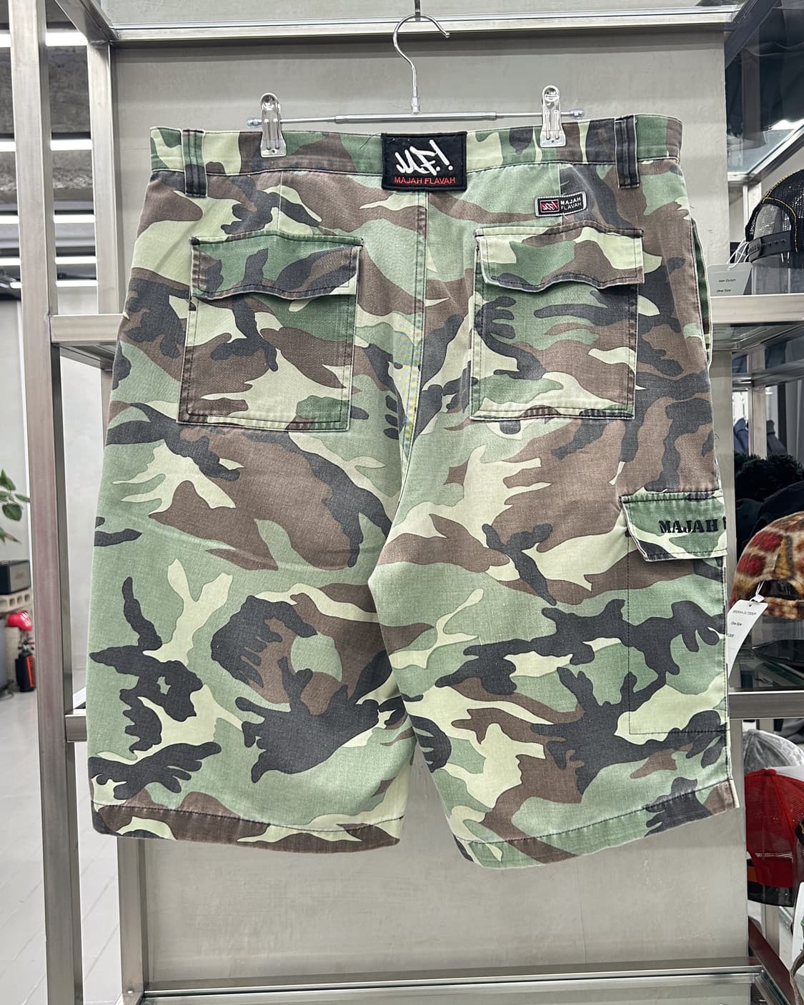 마자플라바 00s 카모플라주 버뮤다 카고 팬츠 상품이미지2