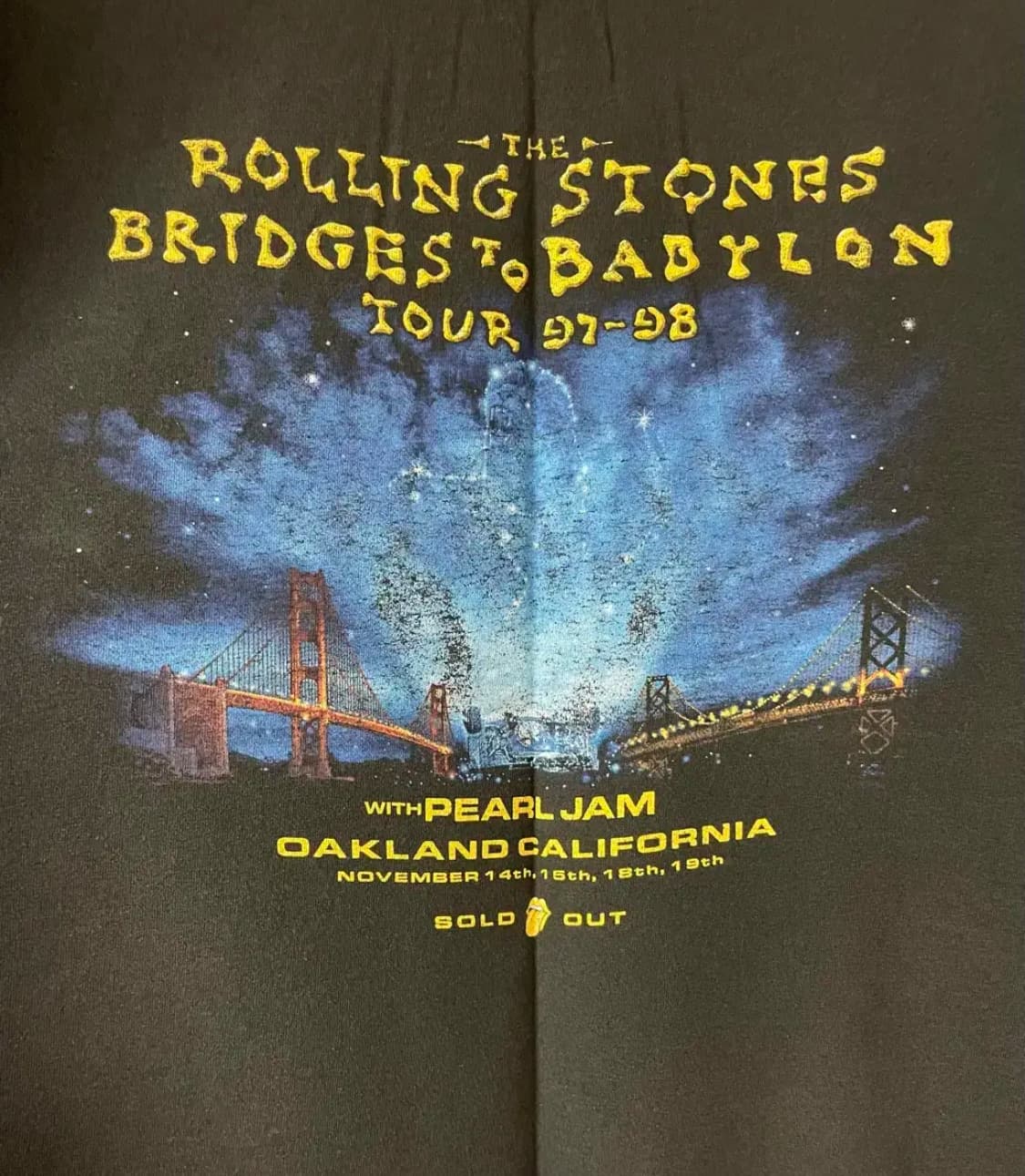 롤링스톤즈 x 펄잼 90s 밴드티 상품이미지4