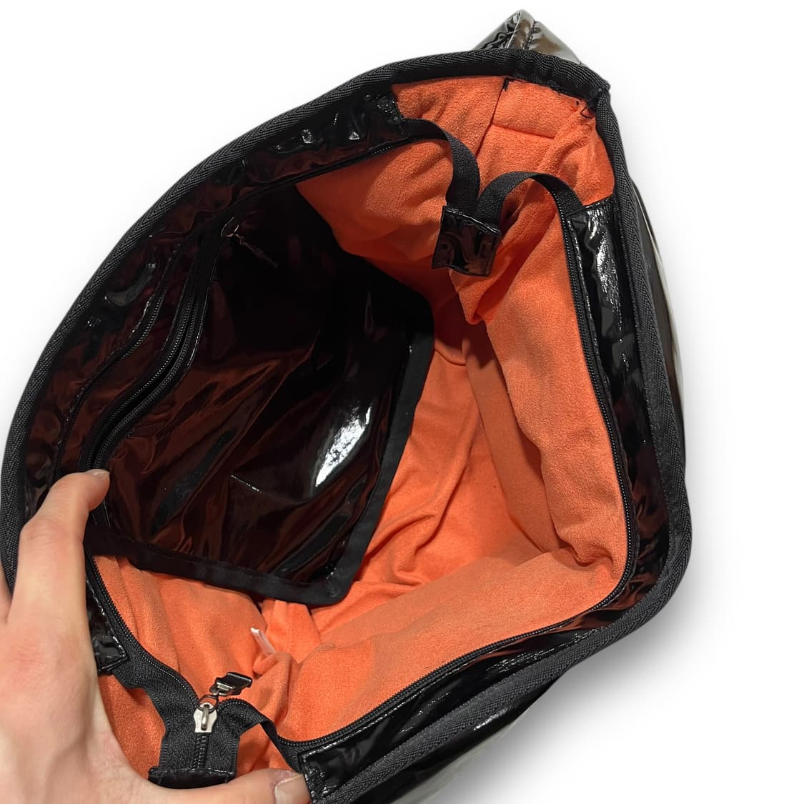 돈애스크마이플랜 2WAY 다크 패디드 메신저백 상품이미지5