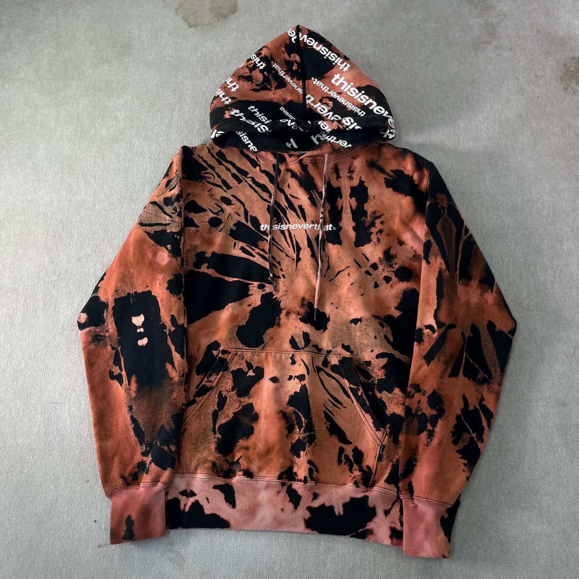 100 디스이즈네버댓 타이다이 후드티  상품이미지1