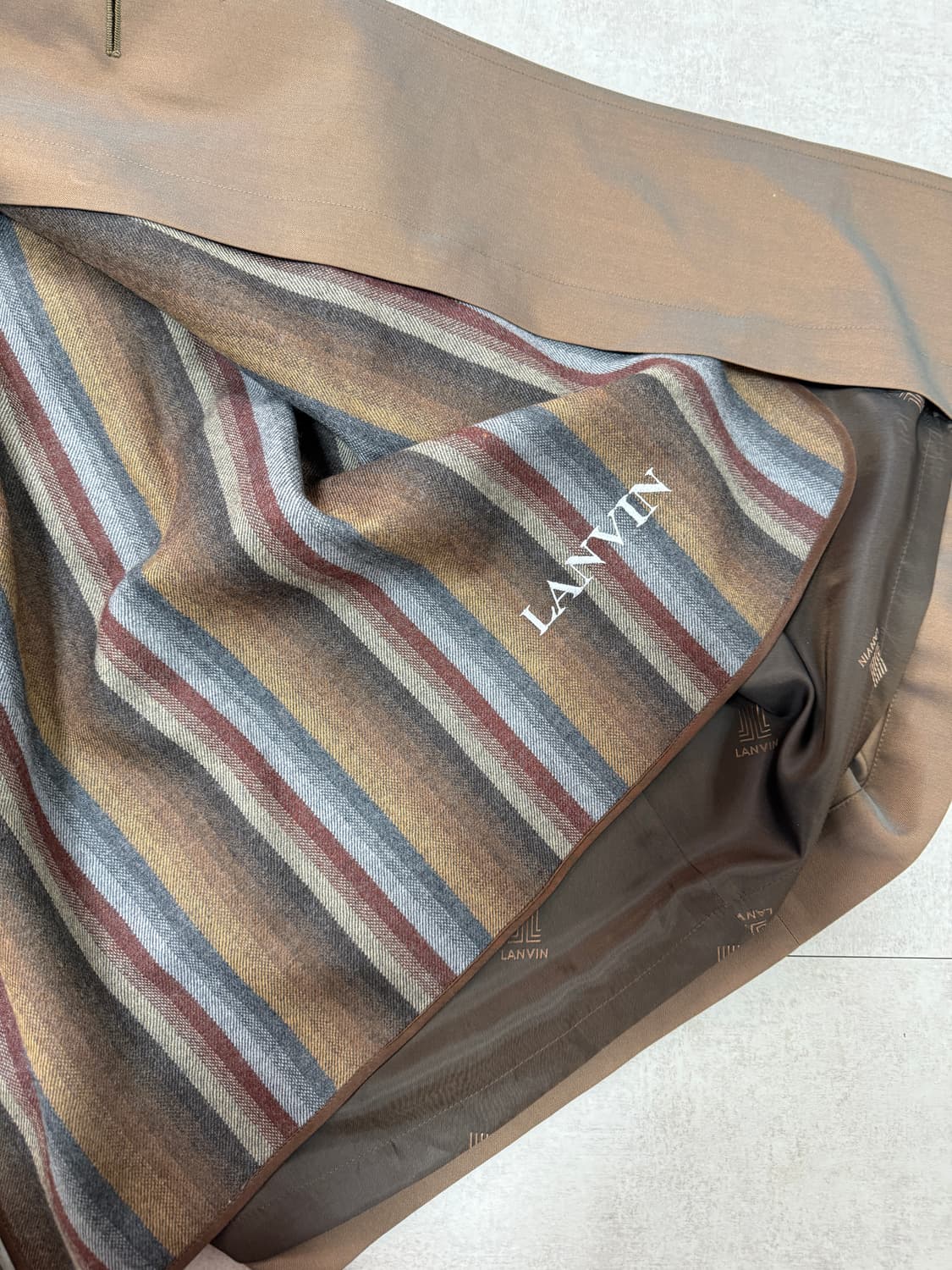 랑방 트렌치코트 빈티지 상품이미지5