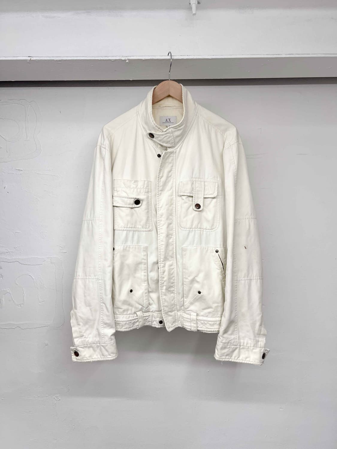 알마니 코튼 봄버 자켓 상품이미지1