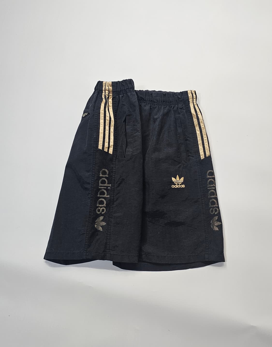 아디다스 삼선 망사 빅로고 트랙팬츠 바람막이 반 바지 상품이미지1