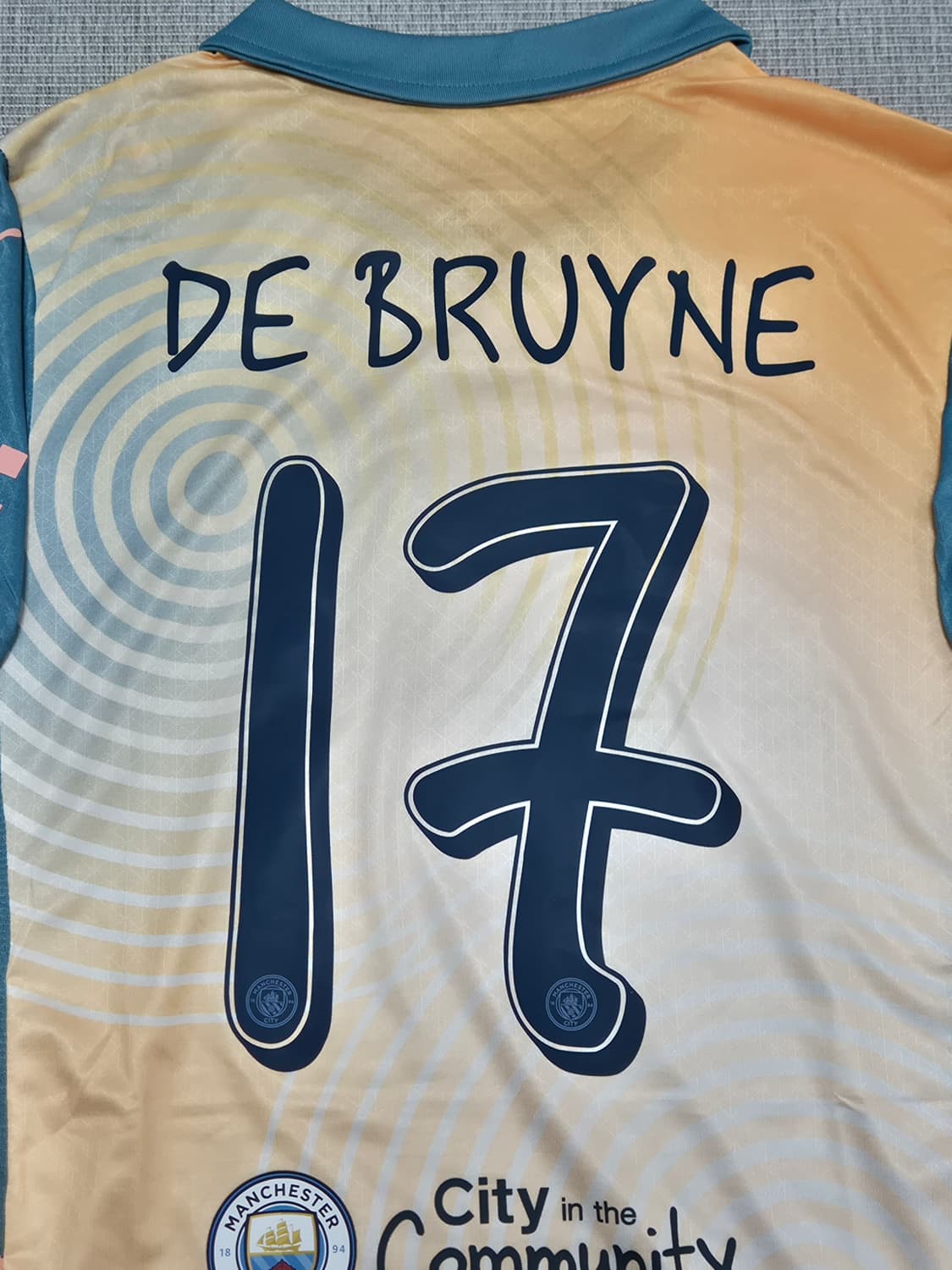 맨체스터 시티 케빈 더브라위너 유니폼 M사이즈 상품이미지7