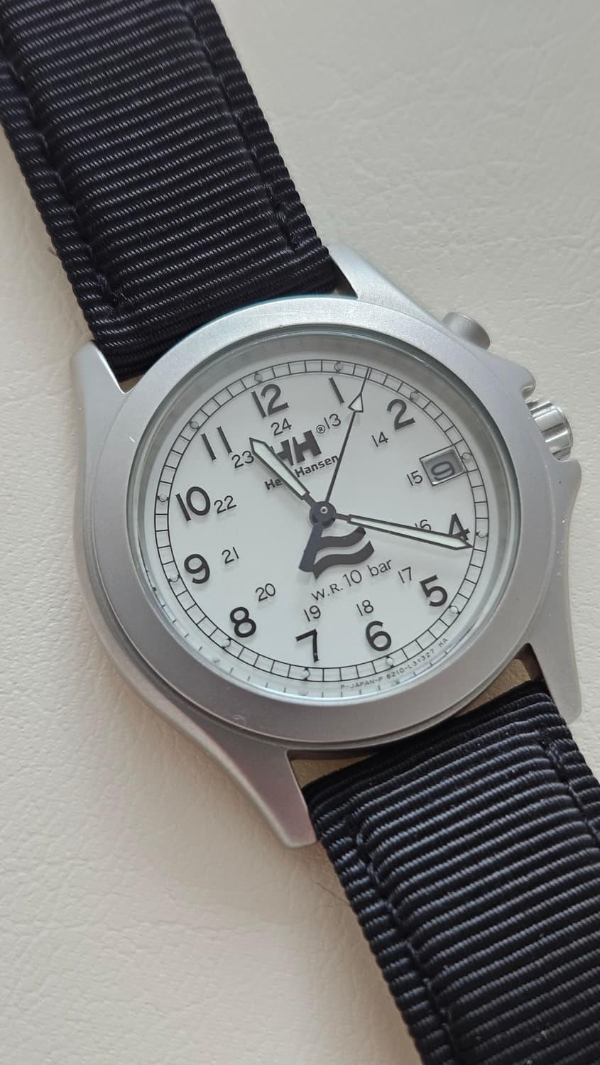 시티즌 헬리한센 시계 블랙 나토밴드 상품이미지1