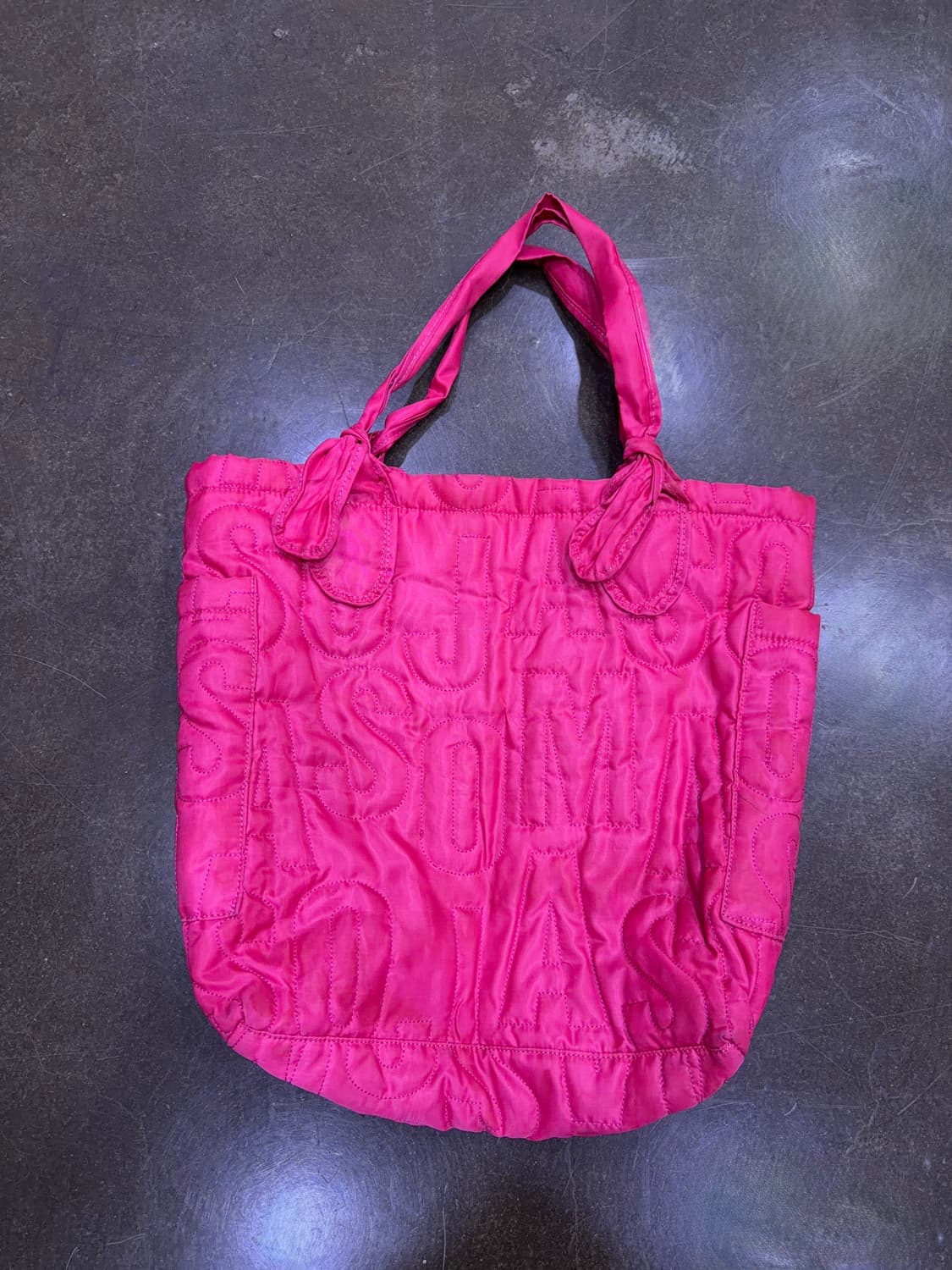 마크제이콥스 넉아웃 핑크 퀼팅 나일론 토트백 상품이미지2