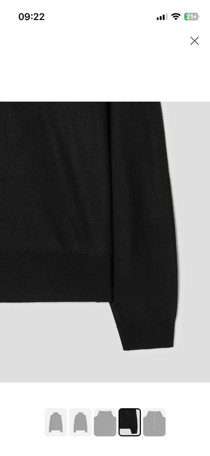 anggae Half Neck Button Pullover 상품이미지7