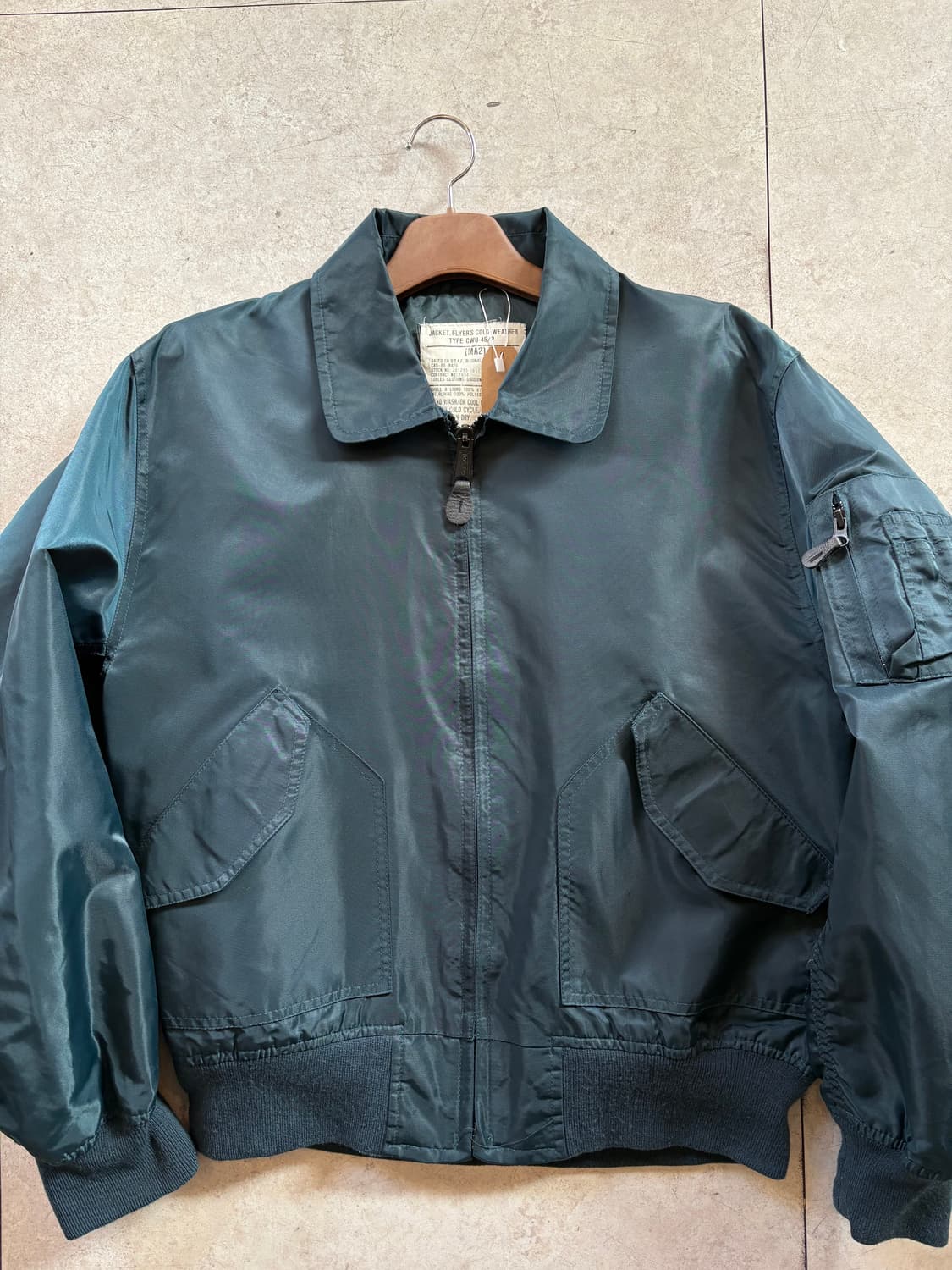 COBLES cwu-45p 플라이트 자켓 네이비 상품이미지3
