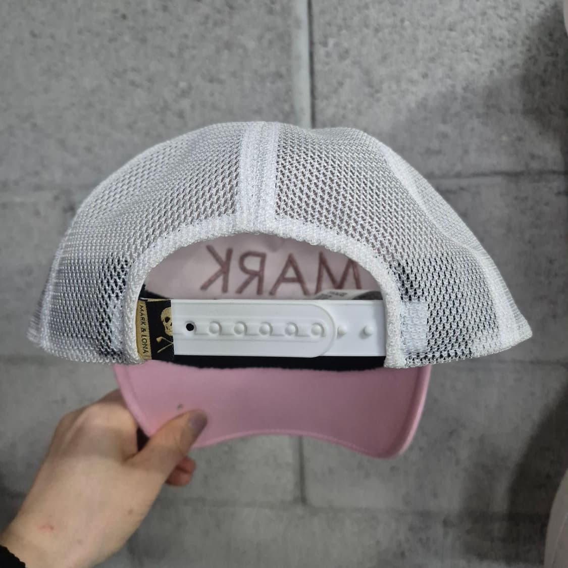 마크앤로나 핑크 메시 캡 상품이미지4