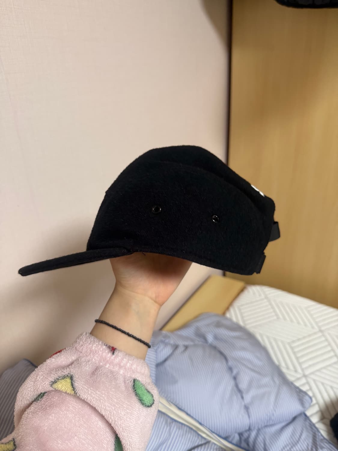 칼하트x스타터 울 블렌드 로고 캠프캡 상품이미지4