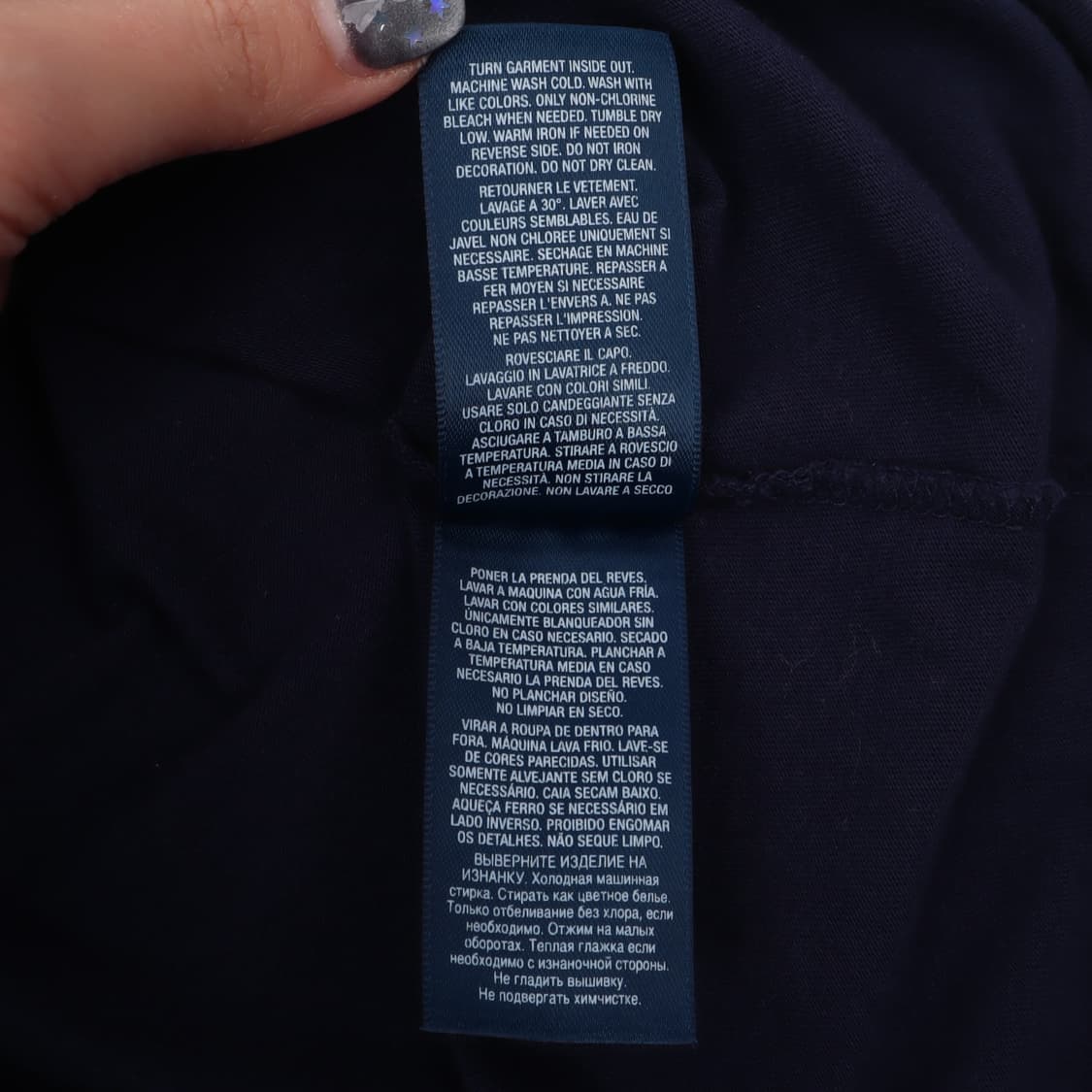 폴로 랄프로렌 네이비 폴로베어 하프 티셔츠 상품이미지10