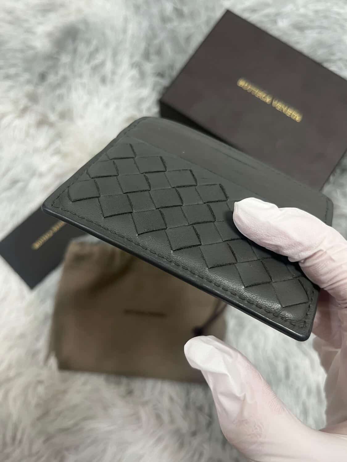 [정품/풀구성] 보테가베네타 인트레치아토 카드지갑 상품이미지5