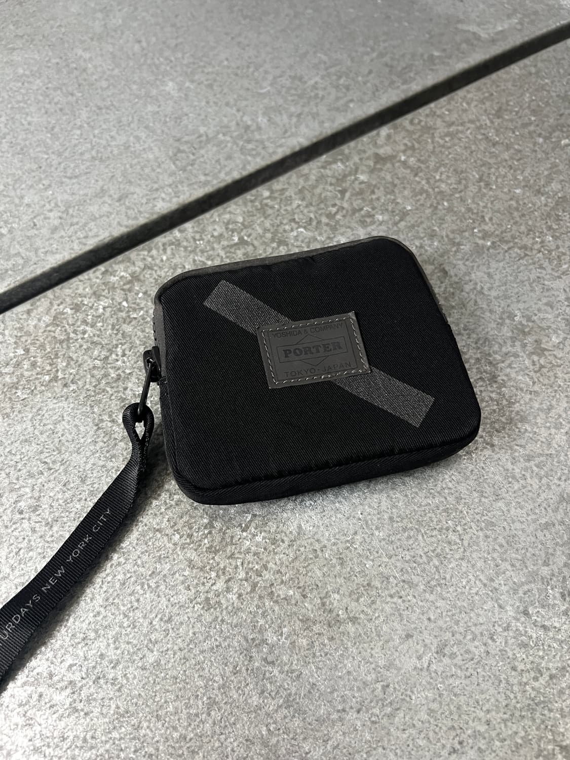 PORTER x Saturdays NYC-HALF ZIP WALLET 상품이미지5
