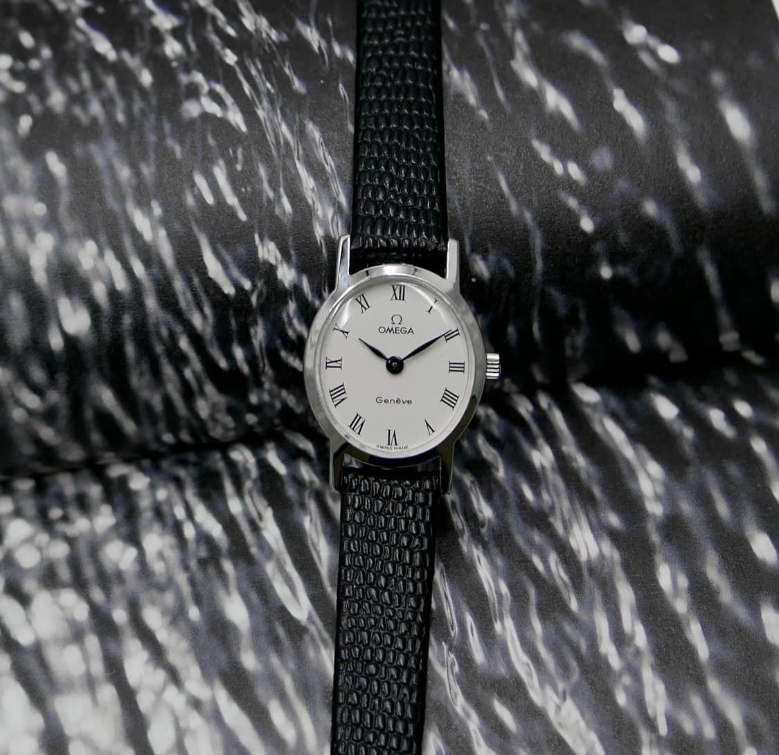 오메가 빈티지 제네브 로만 여성용 시계 상품이미지1