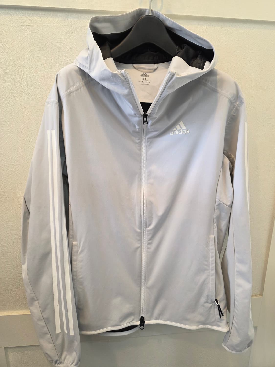 아디다스 클라이마스톰 바람막이 XL 화이트 상품이미지2